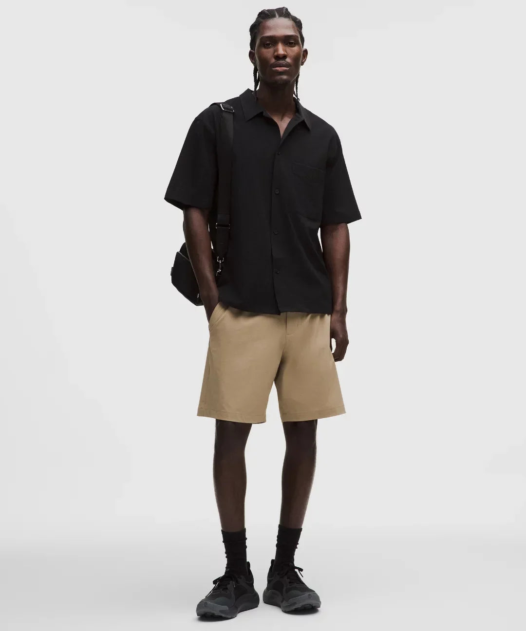 Zero Tucks Relaxed-Fit Short 8"