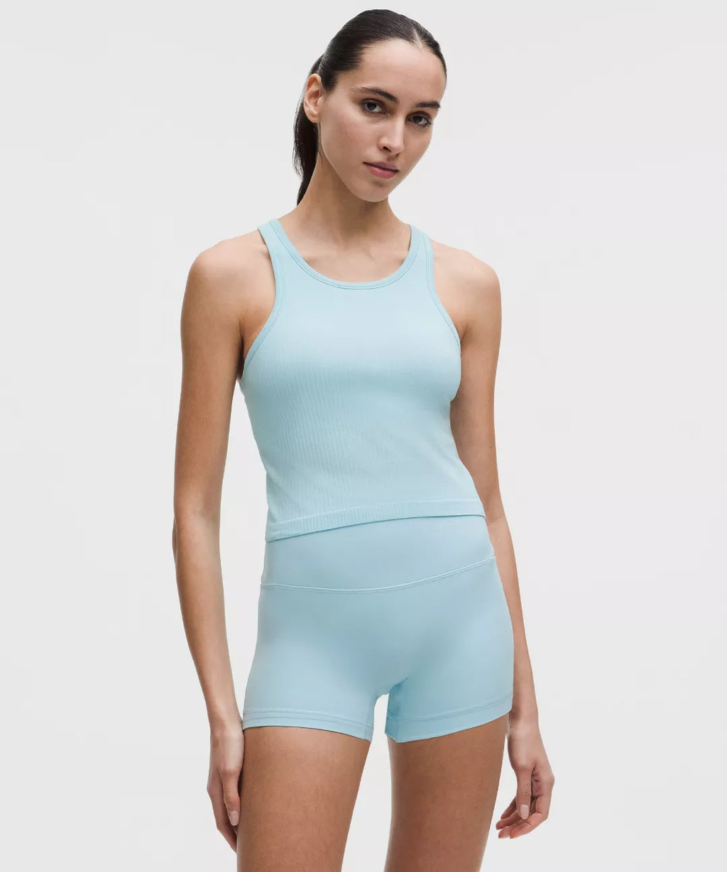 Ebb to Street Cropped Racerback Tank Top Light Support, B/C Cup