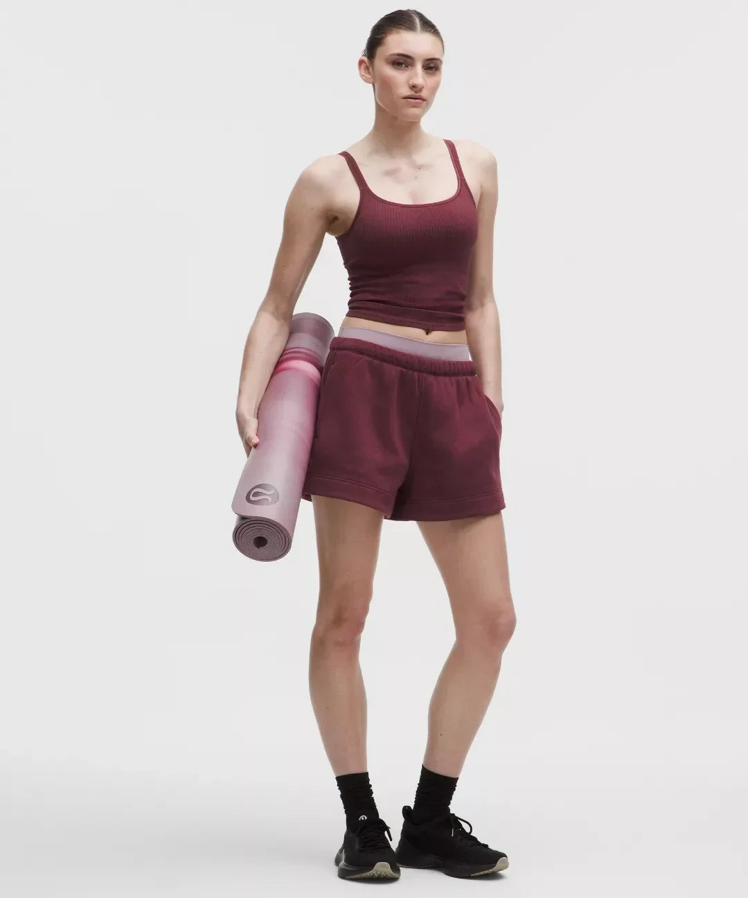 Ebb to Street Scoop-Neck Cropped Tank Top Light Support, B/C Cup