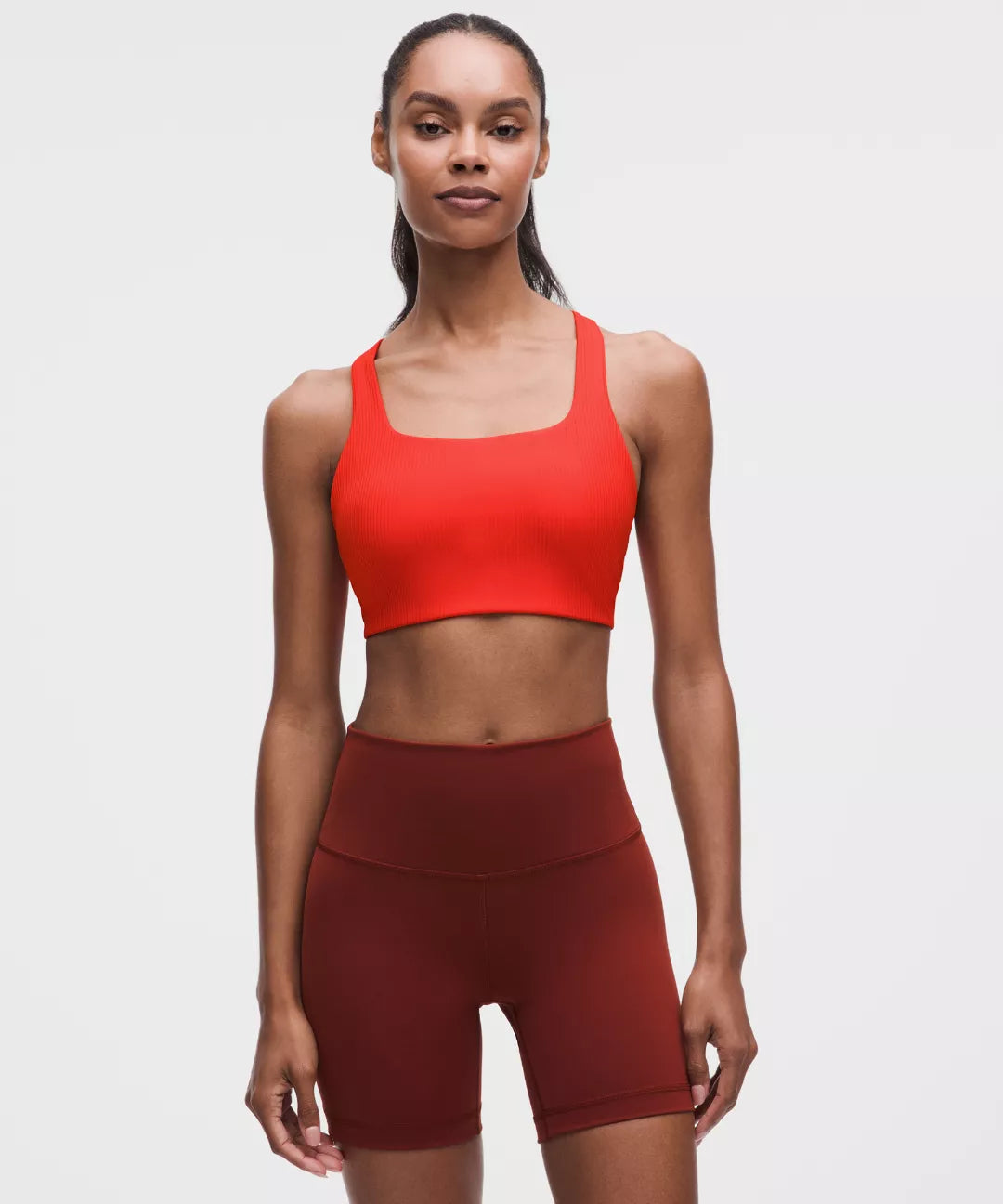 All-Time Hero Ribbed Sports Bra Medium Support, B/C Cup