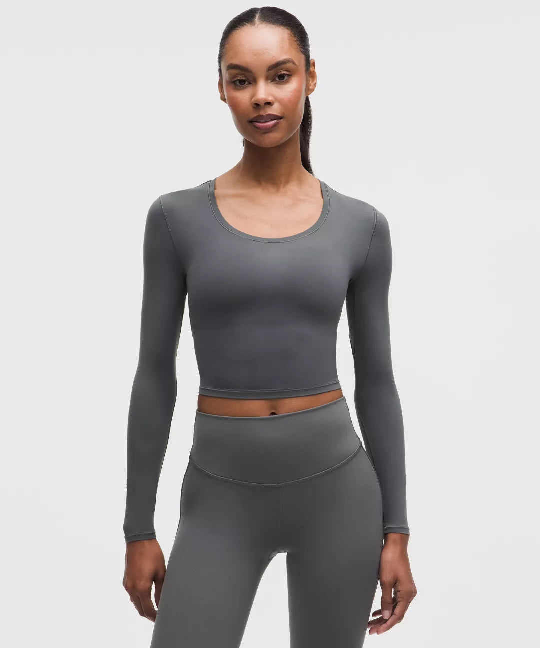 lululemon Unrestricted Power Cropped Long-Sleeve Shirt