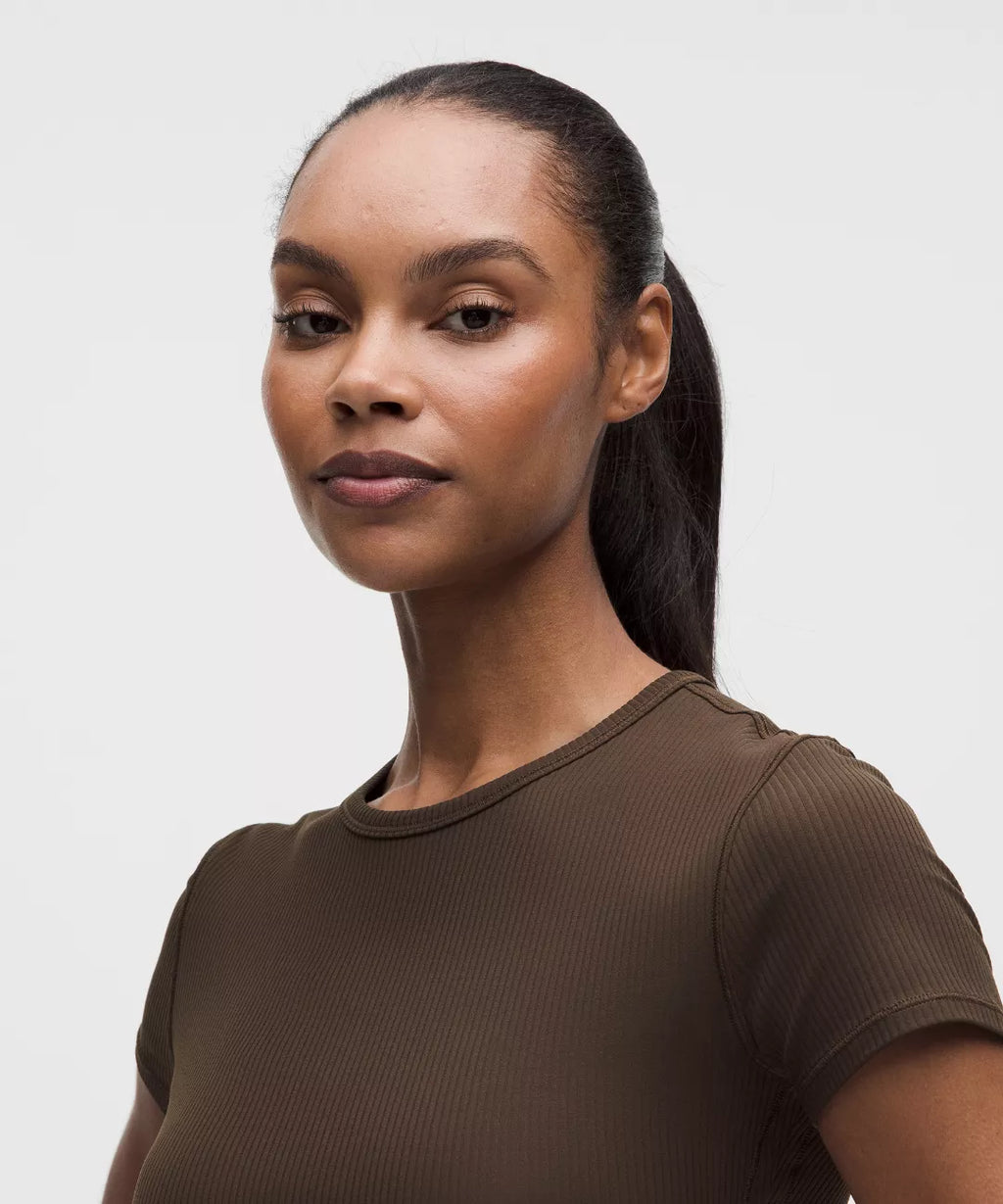 lululemon All It Takes Ribbed Keyhole Short-Sleeve Shirt