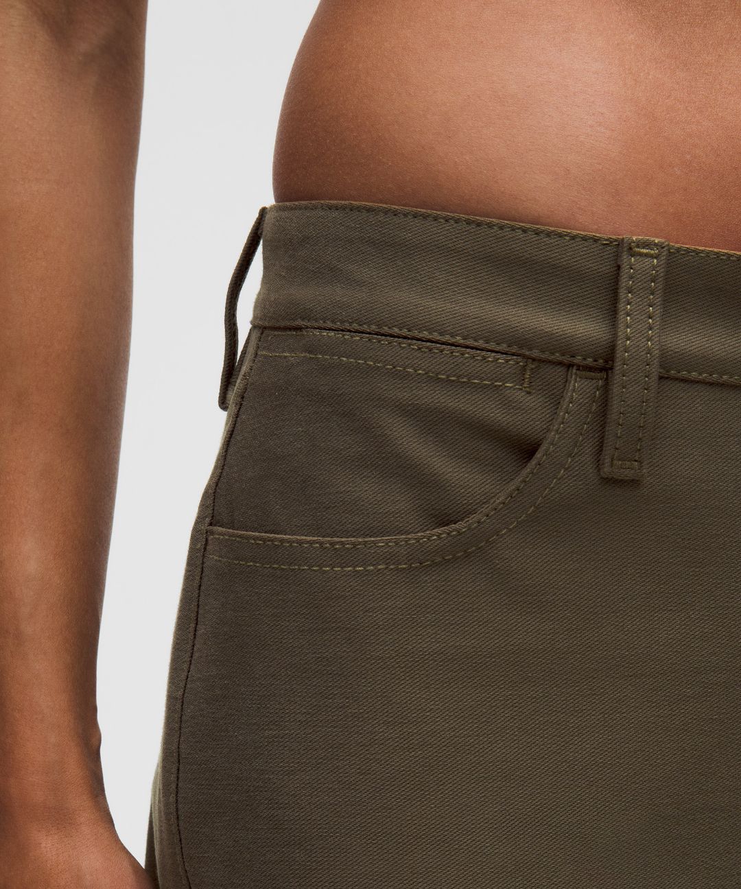 lululemon EasyFive Low-Rise Classic Wide-Leg Pant Short