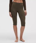lululemon Groove High-Rise Notched-Hem Crop