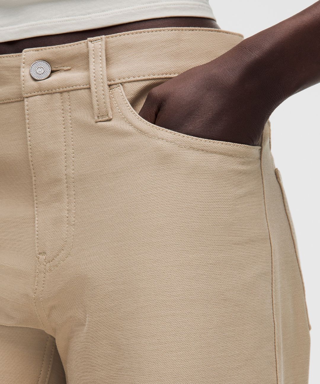 lululemon EasyFive Low-Rise Classic Wide-Leg Pant Short
