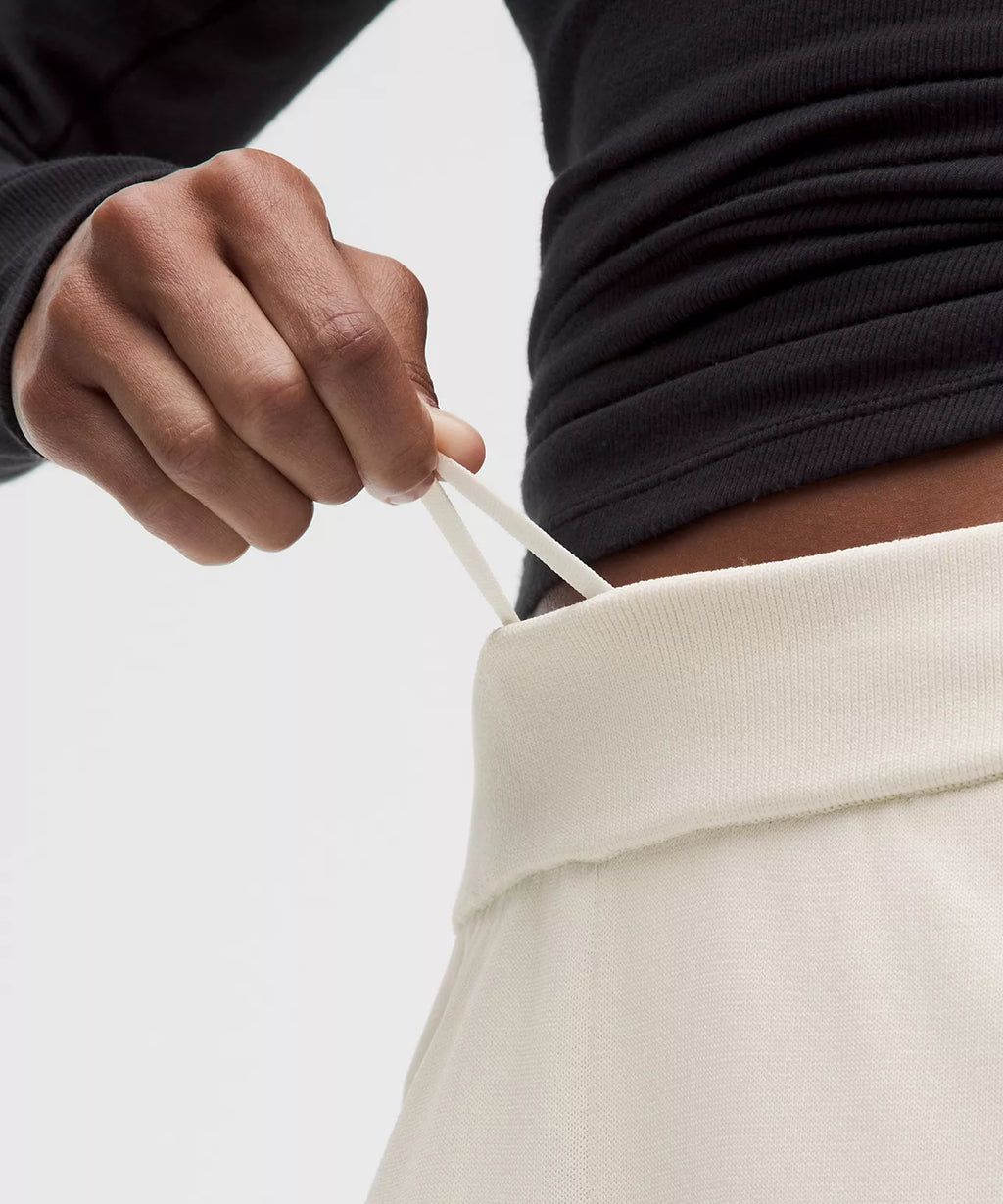 Soft Knit Mid-Rise Pant