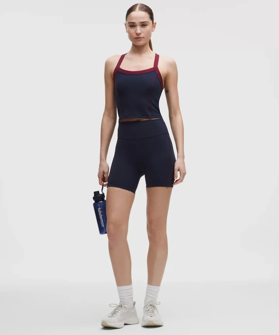 lululemon Wunder Train No-Line Piped High-Rise Short 6"