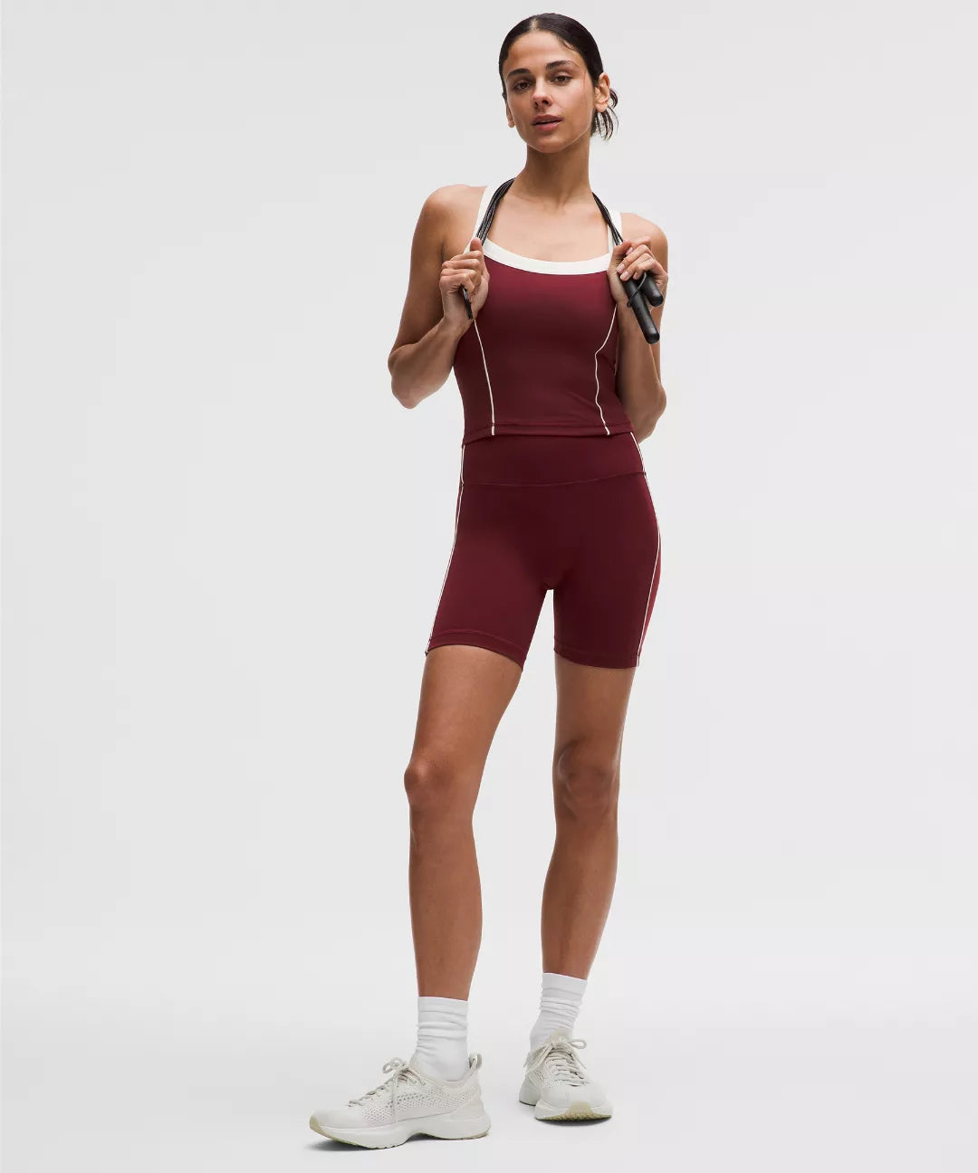 lululemon Wunder Train No-Line Piped High-Rise Short 6"