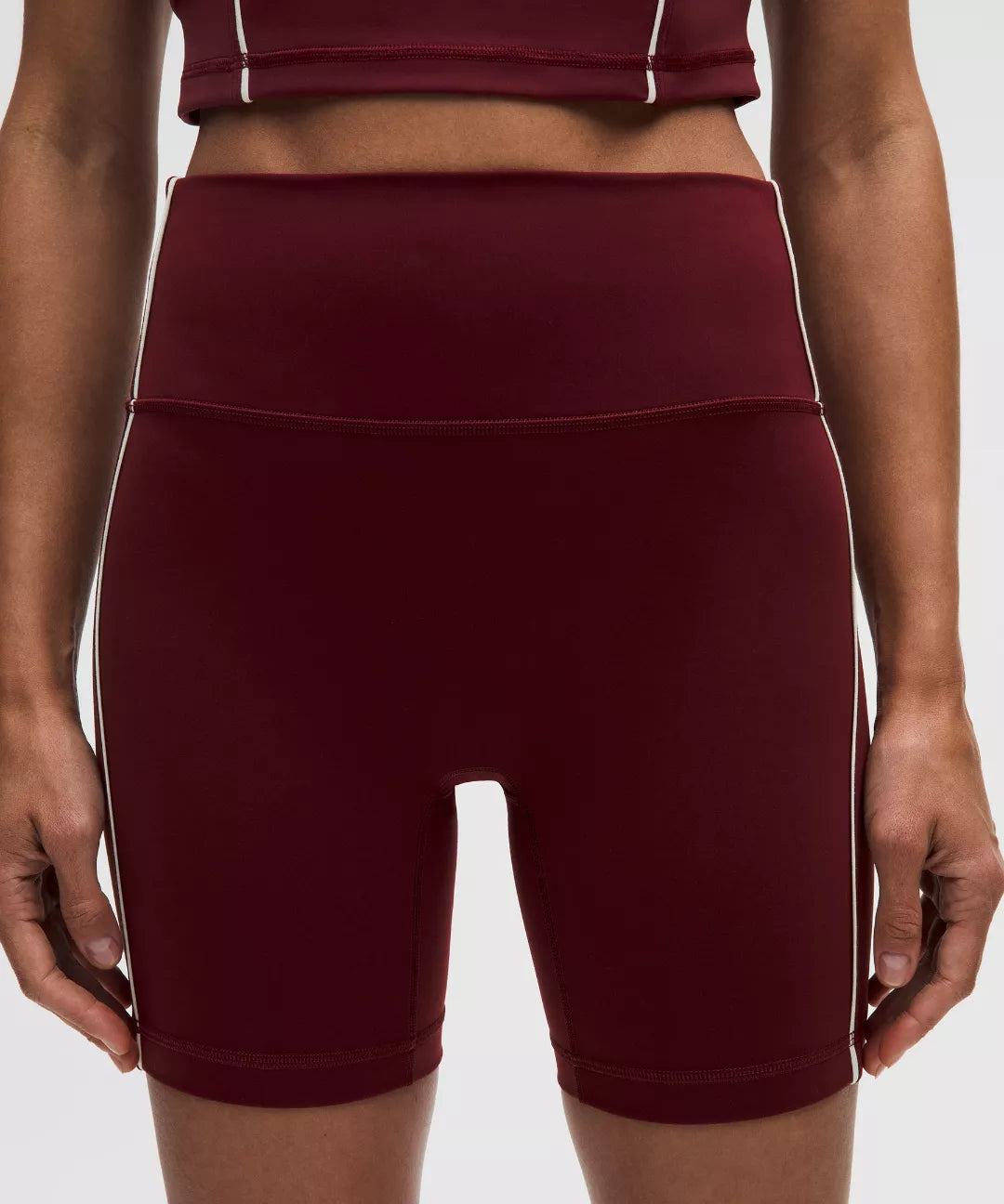 lululemon Wunder Train No-Line Piped High-Rise Short 6"